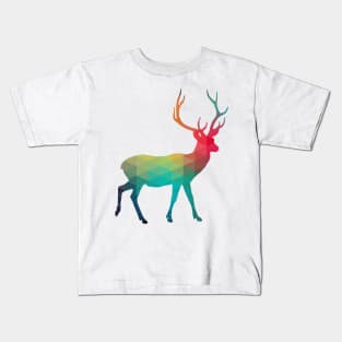 Rainbow deer Kids T-Shirt